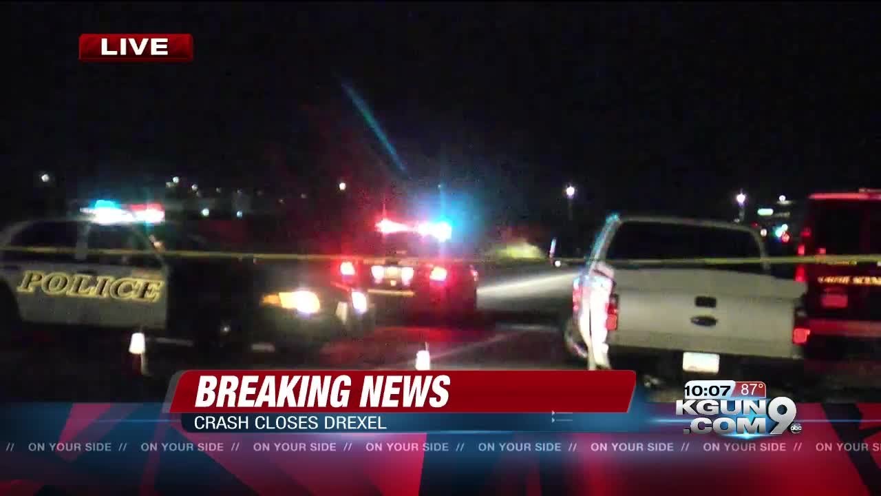 Drexel road closure due to car accident YouTube