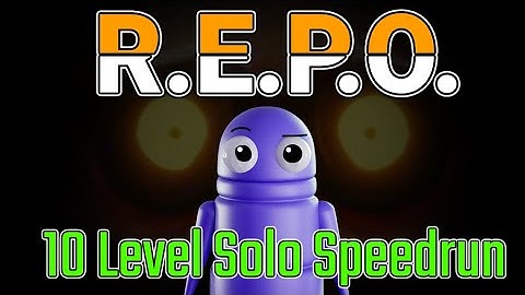 R.E.P.O. Solo 10 Day Speedrun in 55 Minutes!