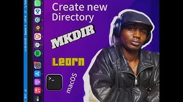 How to create new folder and make new directory using terminal (MacOs)