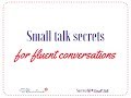 Masterclass: Small Talk Secrets for Fluent Conversations in English