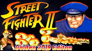 Street Fighter 2 Hack - Golden 2019 Edition - M Bison Playthrough