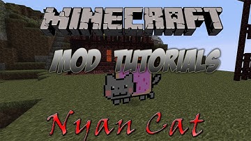 Minecraft 1.4.6 - How To Install The Nyan Cat Mod