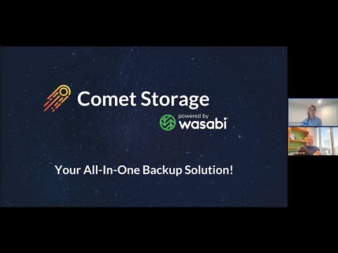 Comet Storage powered by Wasabi: Your All-In-One Backup Solution!