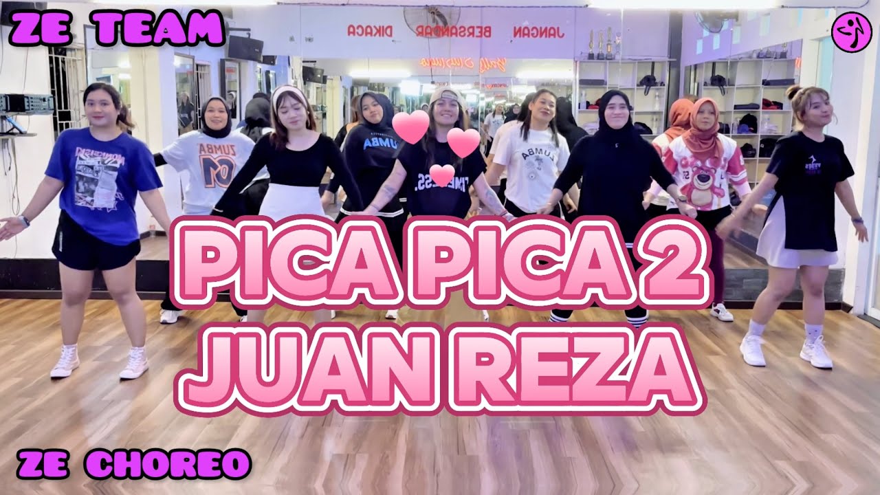 PICA PICA 2 ➖ JUAN REZA / ZUMBA / SENAM KREASI / DANCE WORKOUT/ LAGU TIMUR / ZE TEAM BALIKPAPAN 🖤💜