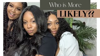 Who's most likely to Game with Ebonee and Tele | My Friends are Crazy!! LOL 😂