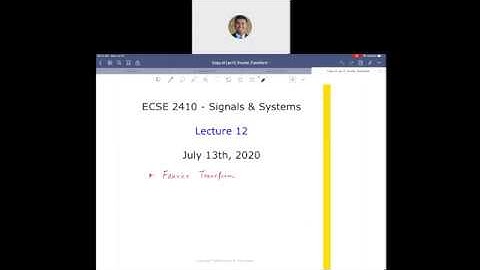 ECSE 2410   Signals and Systems Lecture 12