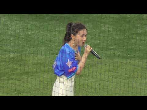 May J.さんによる国歌独唱