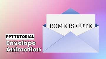 How to make an Envelope Animation on PowerPoint? || PowerPoint Tutorial