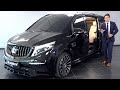 Mercedes V Class Long + VIP Luxury FULL Review V300d Klassen Geneva Edition Interior