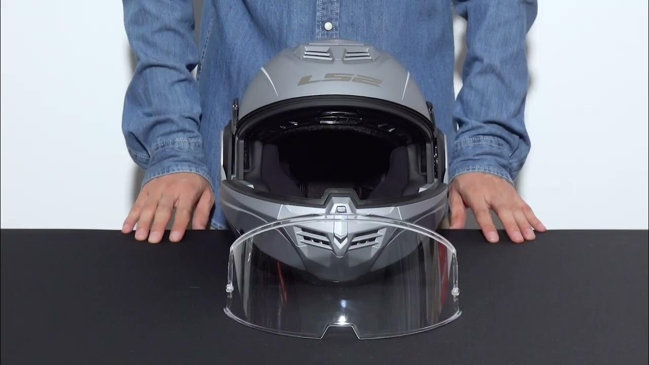 LS2 FF906 ADVANT Visor Removal & Installation YouTube