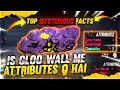 HALLOWEEN GLOO WALL ME ATTRIBUTES Q HAI?😱 || MYSTERIOUS AND UNKNOWN FACTS || GARENA FREE FIRE