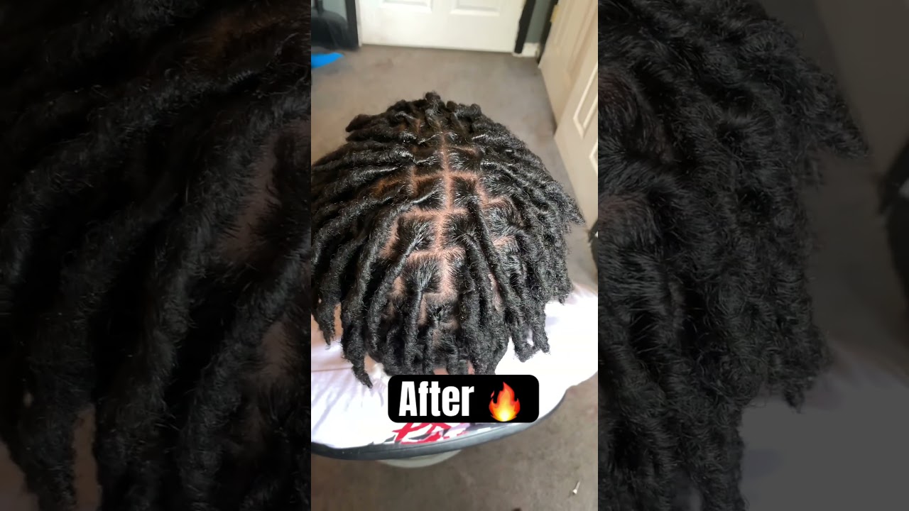 🔥 Transformation 🔥 Before & After Retwist 🔥        