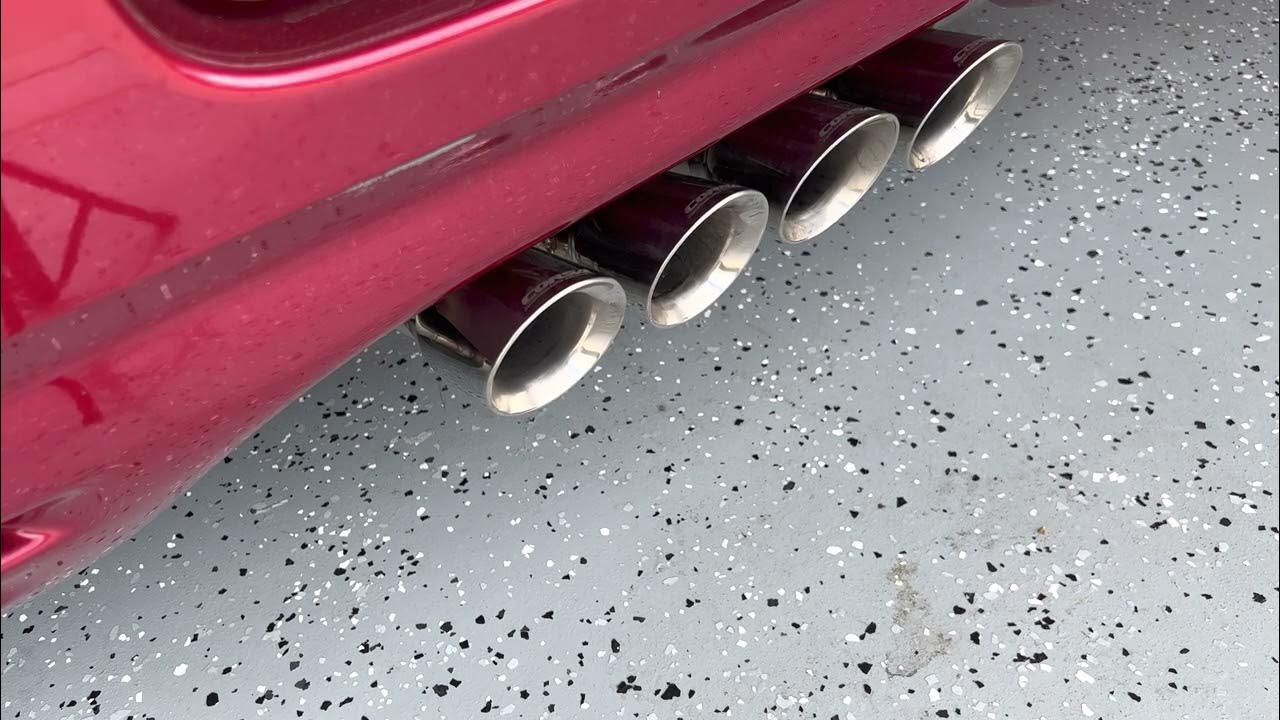 C5 Corvette Corsa Sport Exhaust Cold Start YouTube