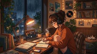 Lofi Rain Music for Deep Focus ☔ Study Beats