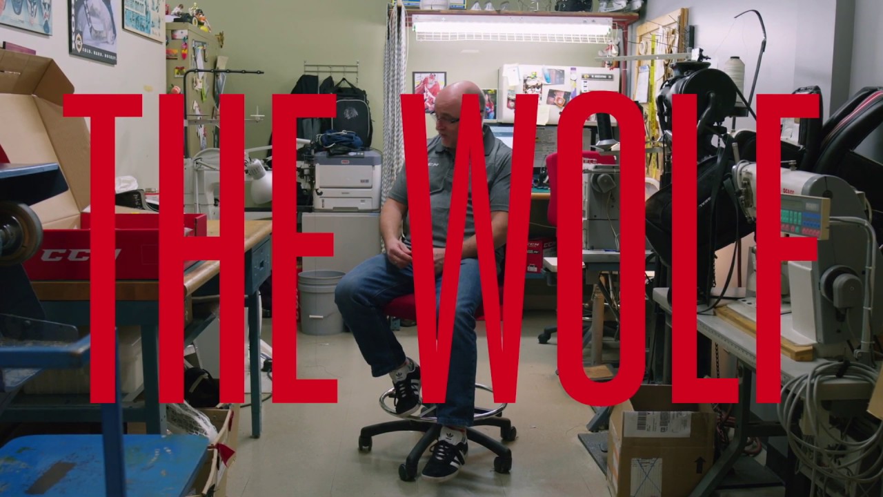 THE WOLF Legendary CCM Employee Customizes Gear For The Pros YouTube the-wolf-legendary-ccm-employee-customizes-gear-for-the-pros-youtube
