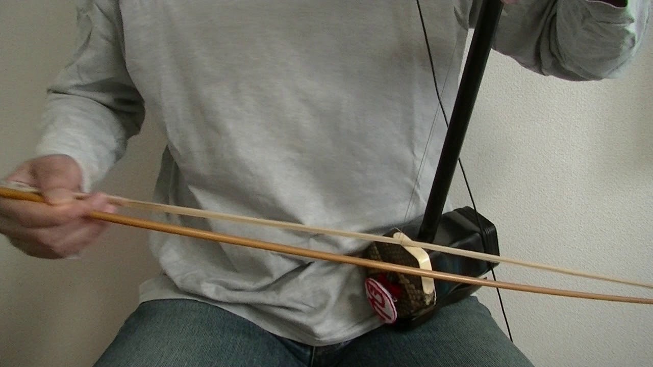 25日間の練習で二胡を演奏してみた - YouTube