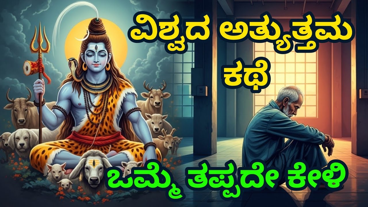 ವಿಶ್ವದ ಅತ್ಯುತ್ತಮ ಕಥೆ, ಒಮ್ಮೆ ತಪ್ಪದೇ ಕೇಳಿ | Krishnana Upadesha | Kannada Story | Dharma Lessons
