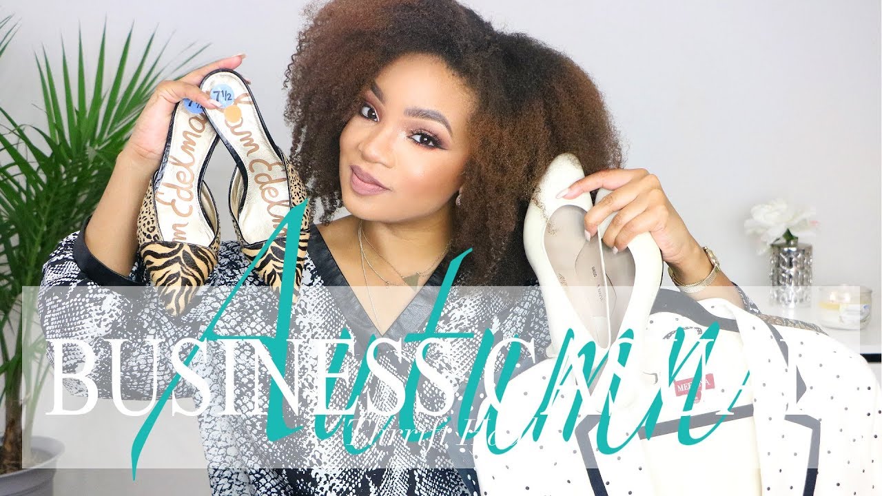 AUTUMN BUSINESS CASUAL THRIFT HAUL | LINGYWASHERE