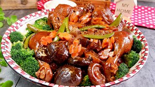 The Best Braised Herbal Duck w/ Sea Cucumber Recipe 药材海参鸭 Chinese Duck Dish for Chinese New Year