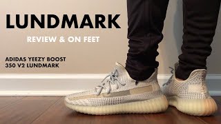 yeezy lundmark on foot