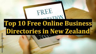 Top 10 Free Online Business Directories in New Zealand