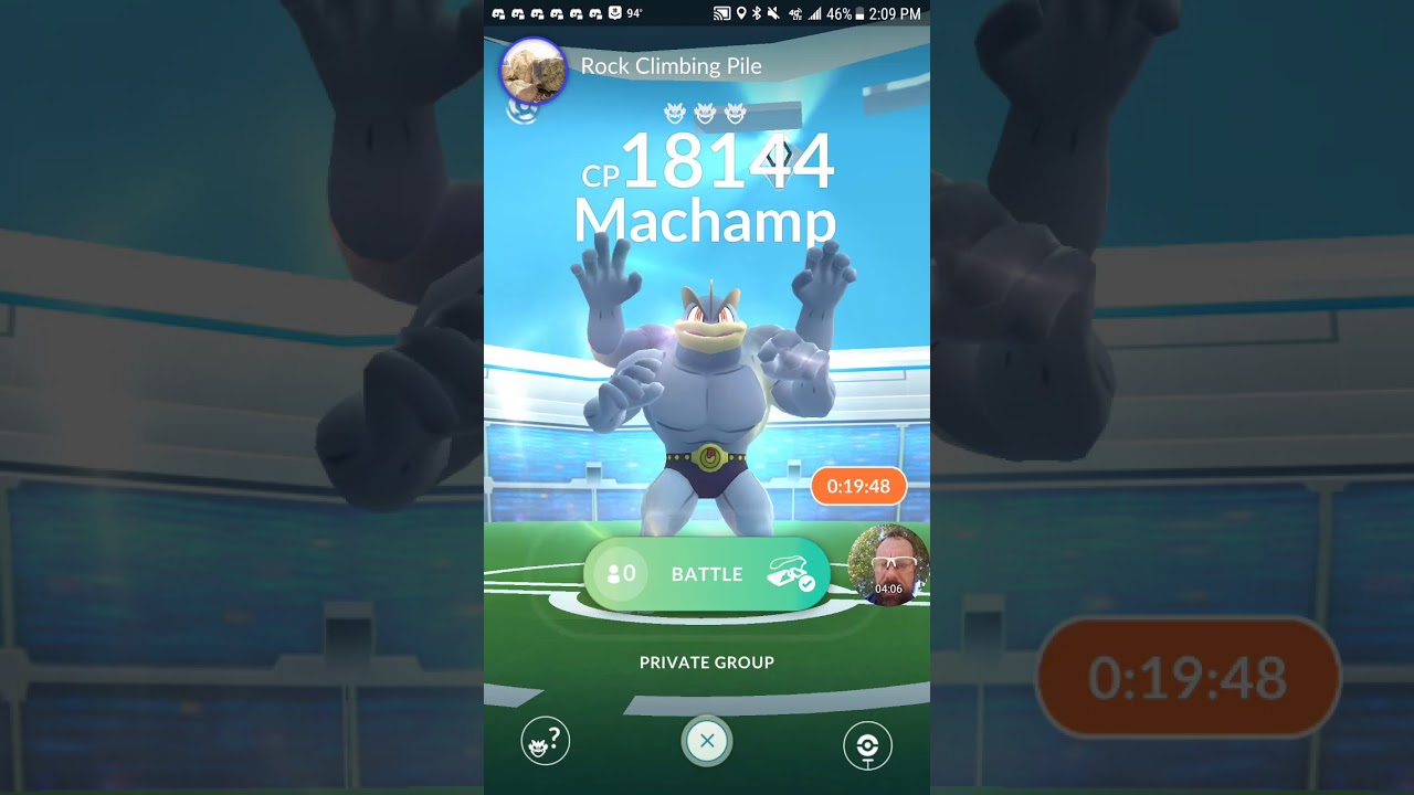 ポケモンgo ネイティオだけでカイリキーソロレイドをクリア