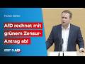 AfD rechnet mit grünem Zensur-Antrag ab!