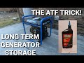 Long term generator (or any small engine) storage