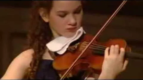 Hilary Hahn plays Ernst' s Grand Caprice on Schube...