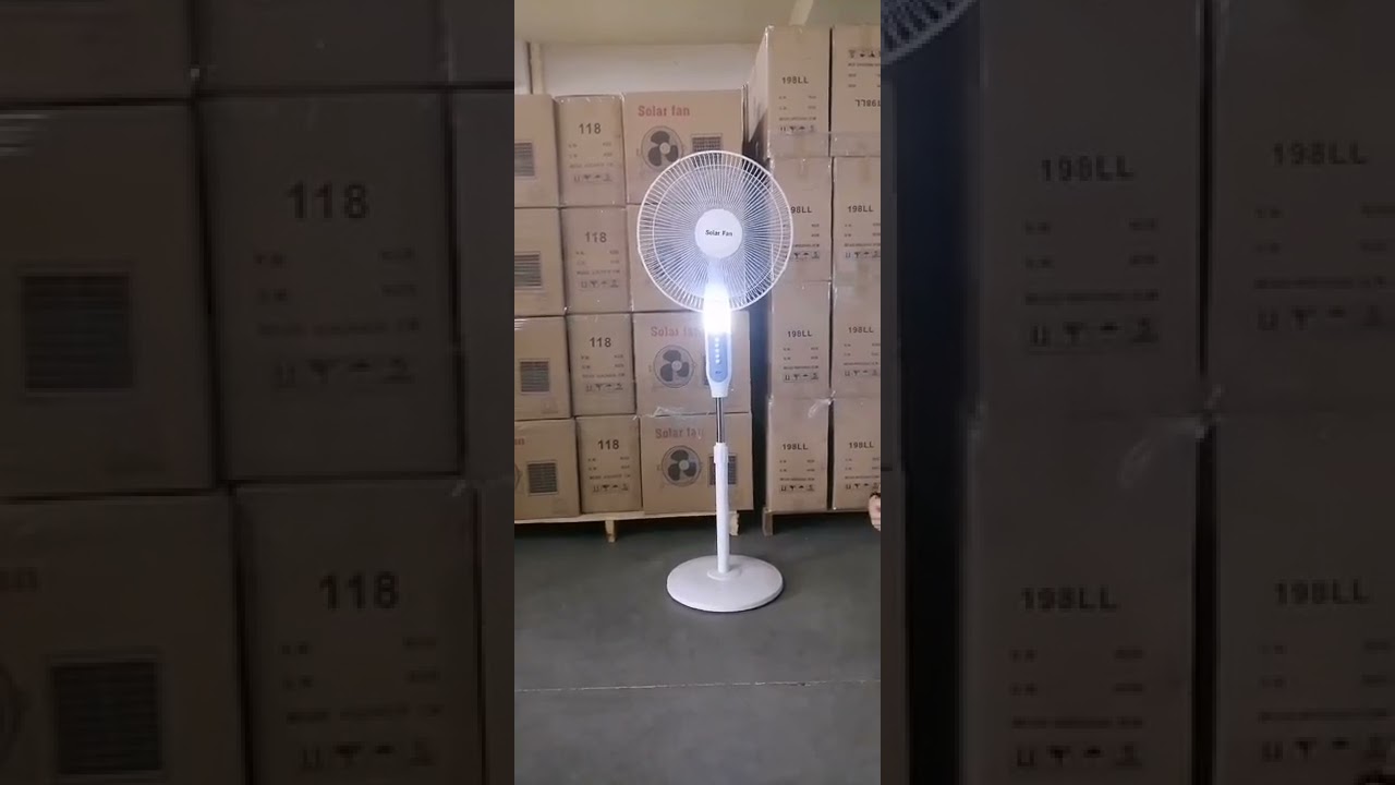 strong battery life solar fan. durability and quality at its best