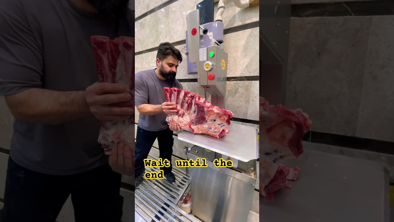 How to cutting ribeye steak 🥩 