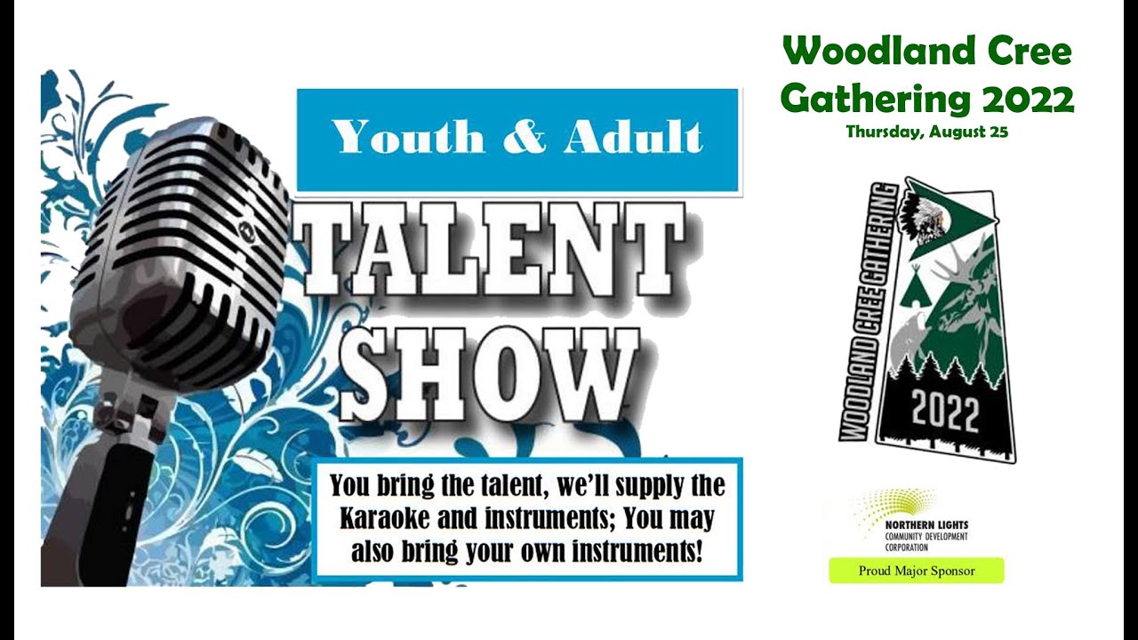 Woodland Cree Gathering 2022 Talent Show YouTube