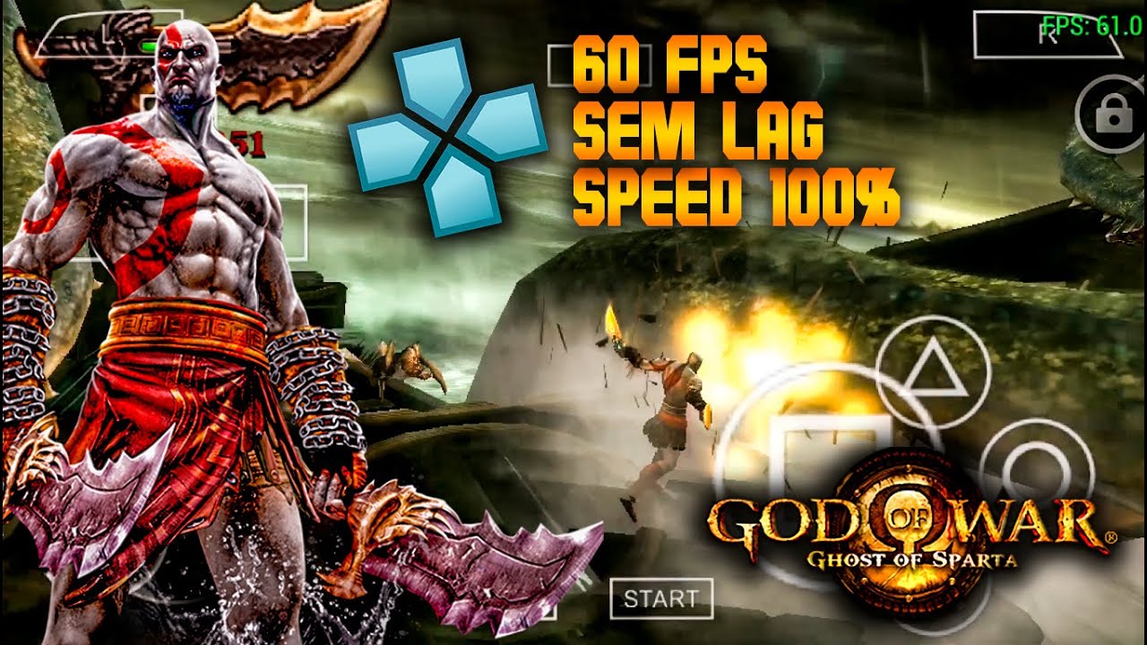 God of War Ghost of Sparta on PC - PPSSPP EMULATOR + Mouse & Keyboard at 60  FPS [100% Working] 