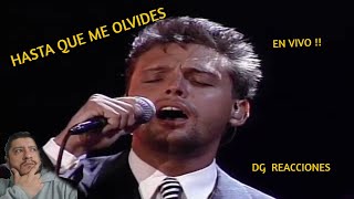 COLOMBIANO REACCIONA A / Luis Miguel - Hasta Que Me Olvides (En Vivo) /💙♪♫ 🌟  DGREACCIONES 🔥