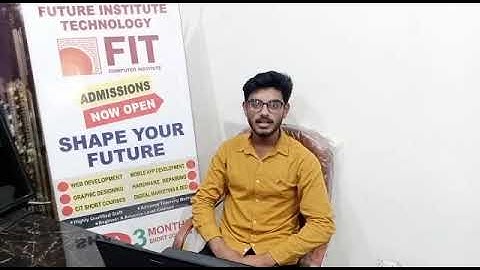 Graphic designing courses in Rawalpindi | web development student reviews