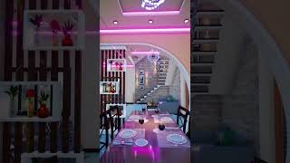 Duplex house design – Full video link in description _ Dining _ #shorts