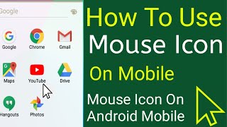 How To Use Mouse Pointer/Cursor In Android  Mobile | Install Large Mouse Pointer In Android Mobile