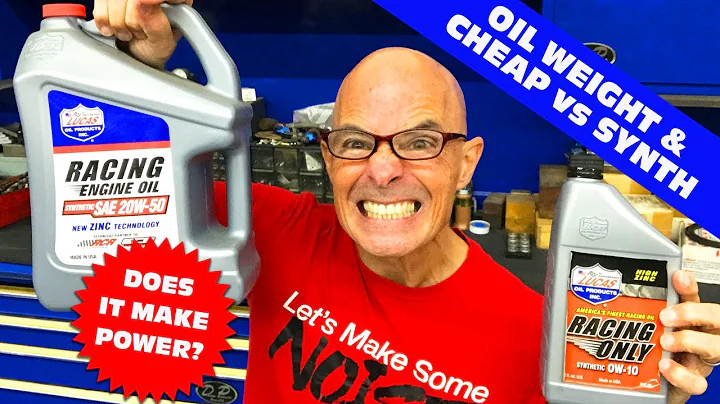 LOW-BUCK, AUTO PART STORE OIL VS VS HIGH $ SYNTHETIC! 0W-10 VS 20W-50. POWER FROM AN OIL CHANGE?