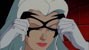 Black Cat and Spider Man Flirting and Kissing