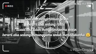 Story wa 'fall for you' (pesan rindu)