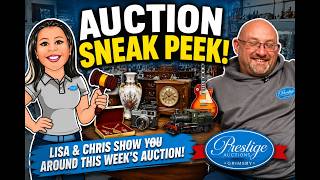 👀 AUCTION SNEAK PEEK! Lisa & Chris Reveal What’s In This Week’s Sale! 🔨