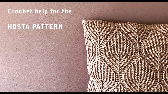 Crochet Chunky Pillow Cover Pattern, Crochet Throw Pillow Cover Tutorial,  Customizable to Any Square or Rectangle Size Pillow ASPEN PILLOW 