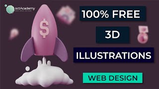 Free 3D Illustrations for Web Design - Free Design Resources for Web designs Part II screenshot 1