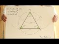 4K Построение равностороннего треугольника, видео 2023 год
