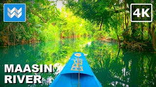 [4K] Litik Maasin Enchanted River Cruise in Siargao Island Philippines 🇵🇭 Boat Ride & Walking Tour