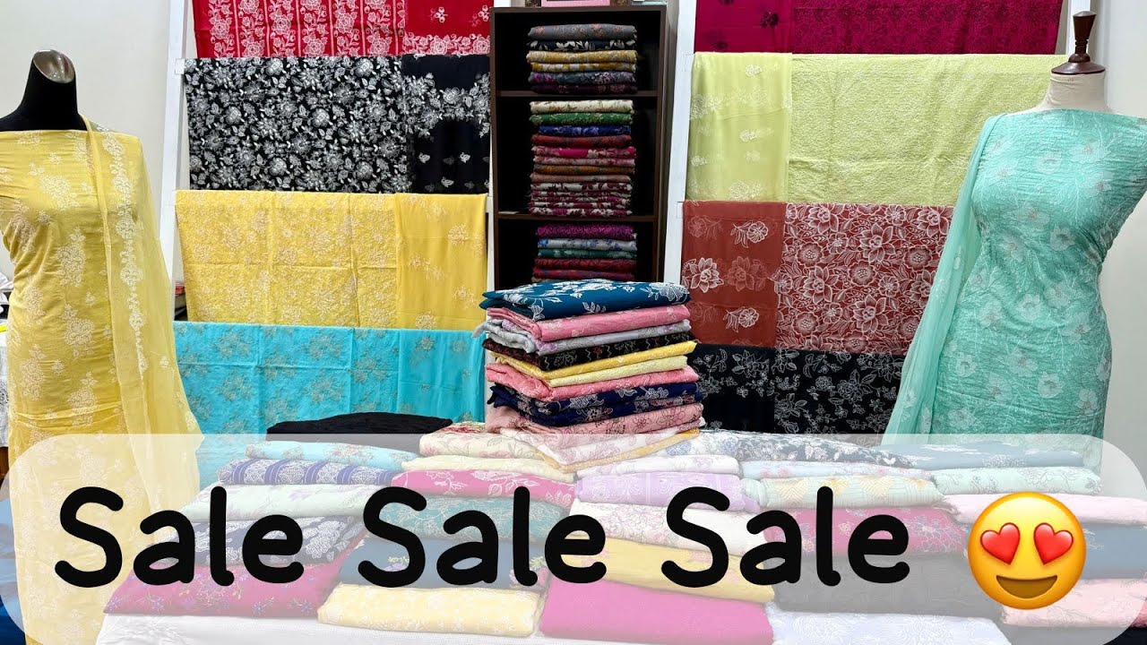 Sale Sale Sale | lawn suits sale vedio | 3pcs lawn suits | Bareeze designs | lawn sale vedio