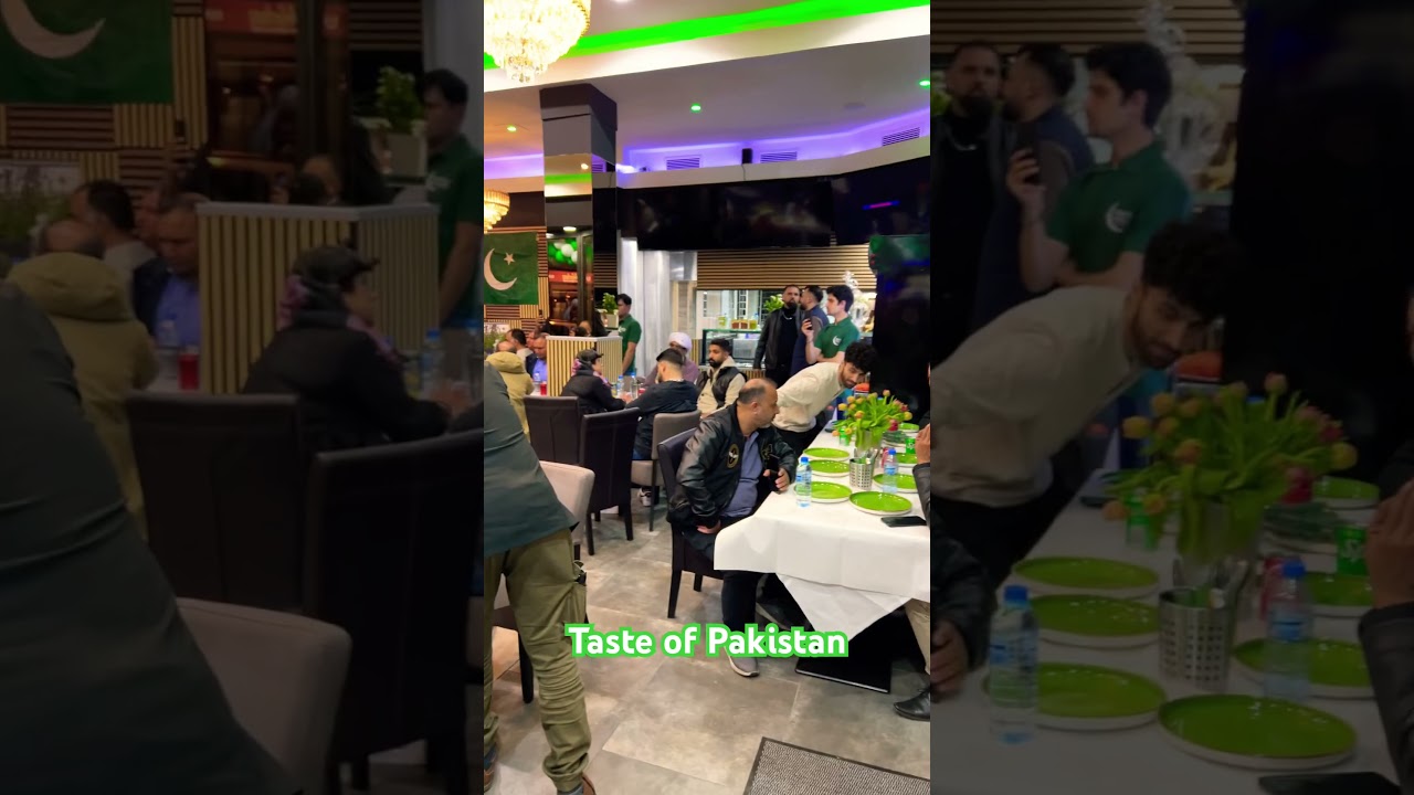 Taste of Pakistan in Frankfurt Germany 