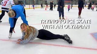Attempting to Ice Skate like an Olympian