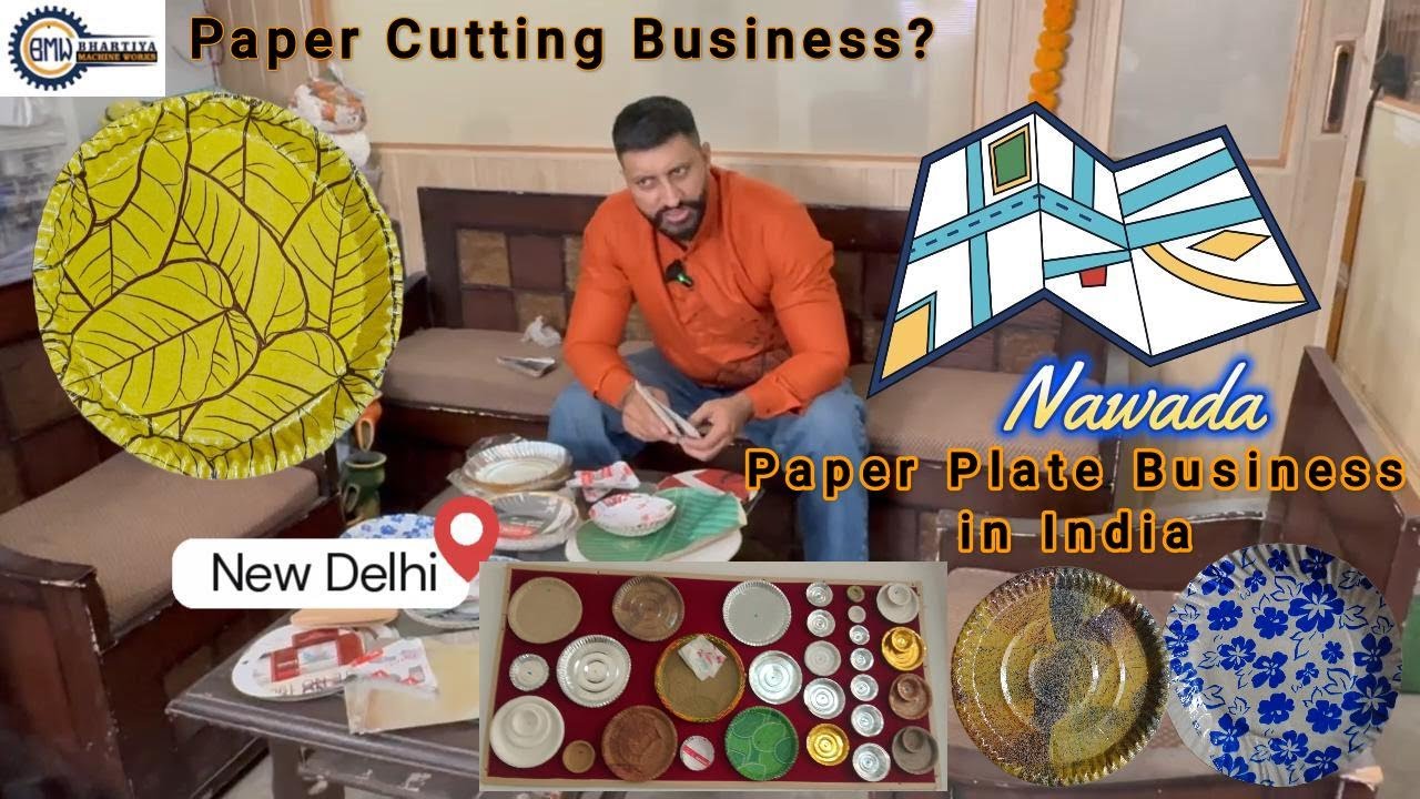 🔥 Multi Shape Hydraulic Paper Cutting Machine | Best Machine for Paper Plate & Dona Business