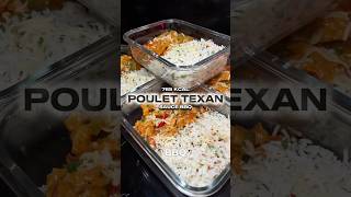 🐔 POULET TEXAN SAUCE BBQ 🐔 #mealprep #mealprepideas #shorts #fitness Net Worth